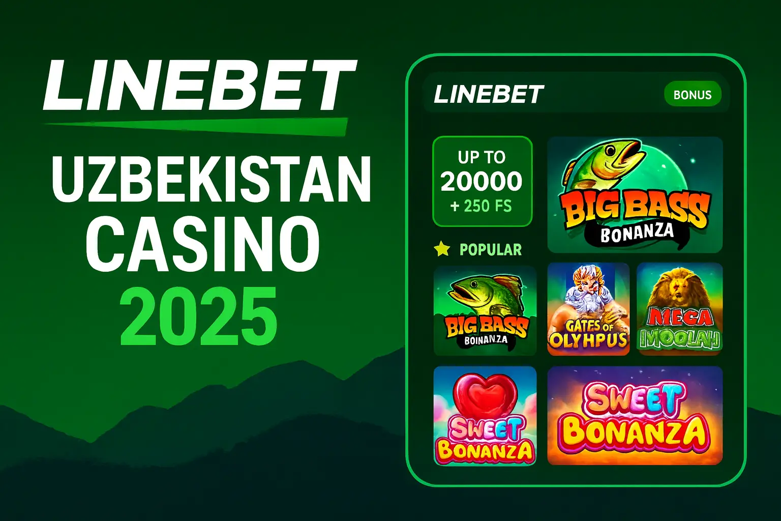 LineBet Uzbekistan kazino 2025