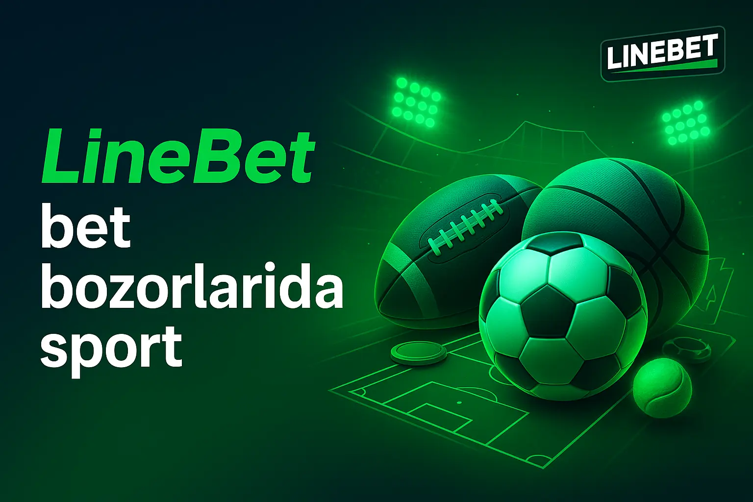 Platformada mavjud sport turlari va voqealar Linebet